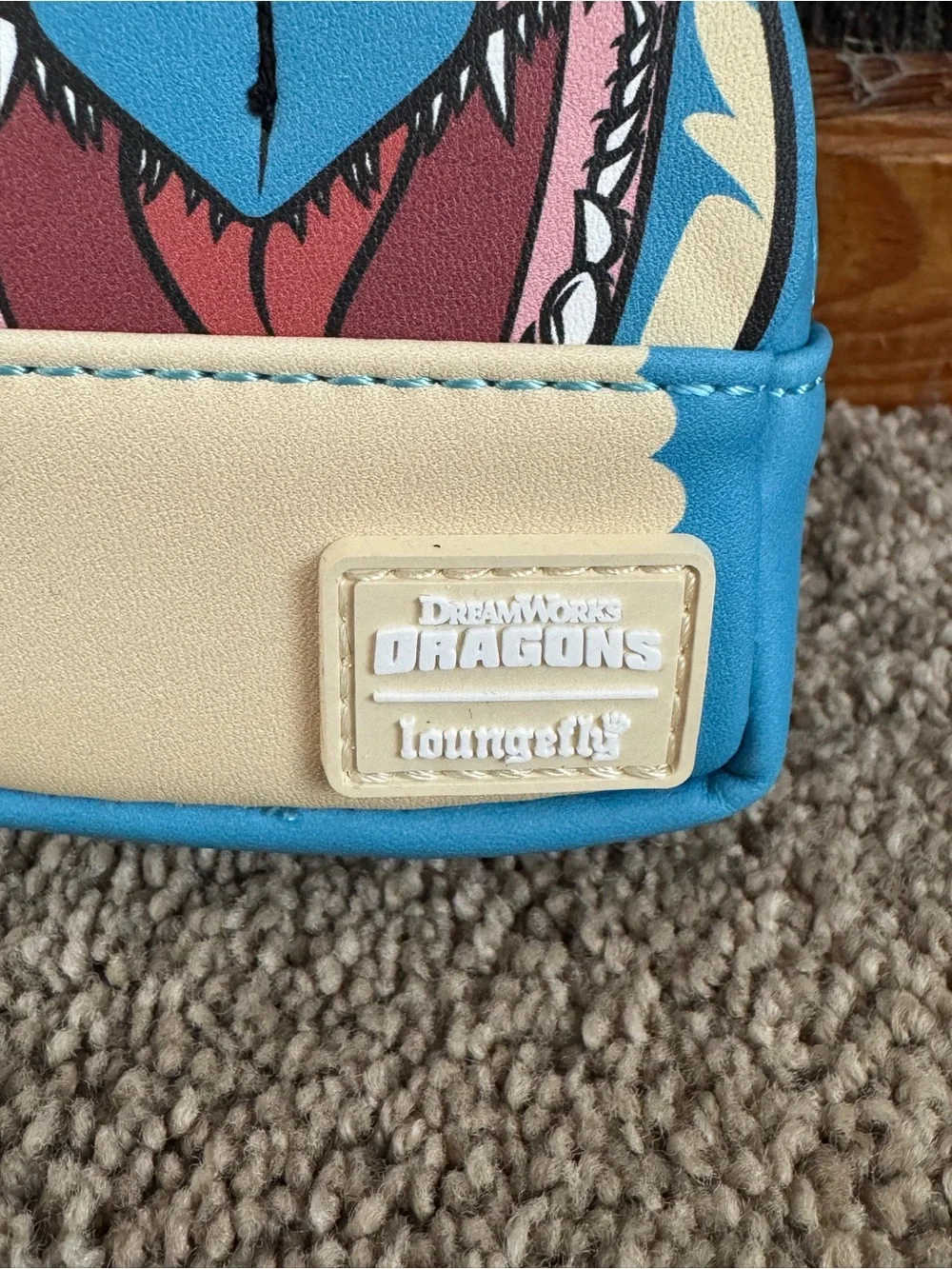 DreamWorks How to Train Your Dragon x Loungefly Blue Bag Charm